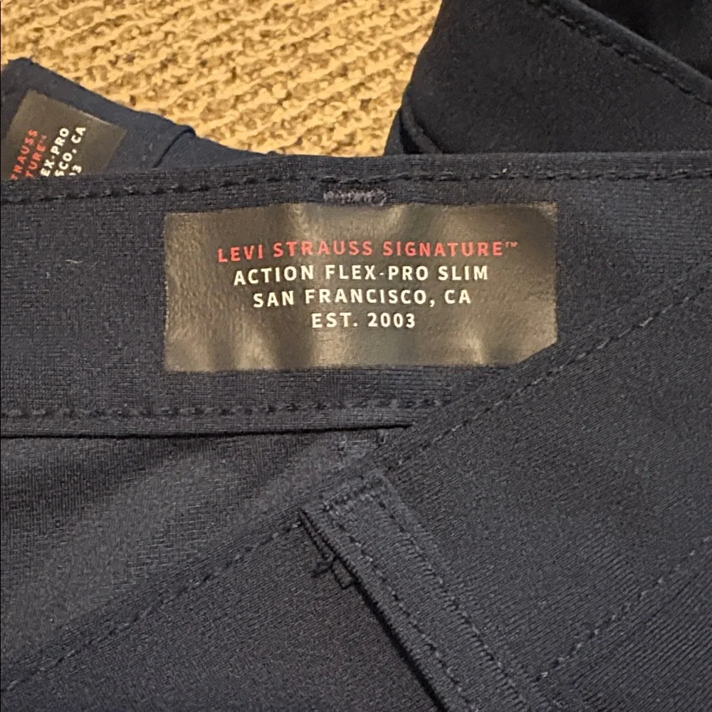 Levi's Dark Blue Action Flex Pro Slim Pants